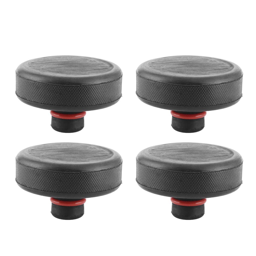 4pcs Rubber Jack Lift Pad Support Chassis Adapter Fit for Tesla Model 3Model YModel SModel X