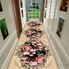 Super Absorbent Geometric Rug - Stain-Fighting, Waterproof, Anti-Slip Grip - Perfect for Hallway, Foyer, Bedroom Floors - Rectangle Hall Runner