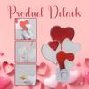 Heart-shaped Night Light - Colorful Plastic Heart-shaped Valentine's Day Plug-in Night Light, Wedding And Holiday Decoration, Home Decor