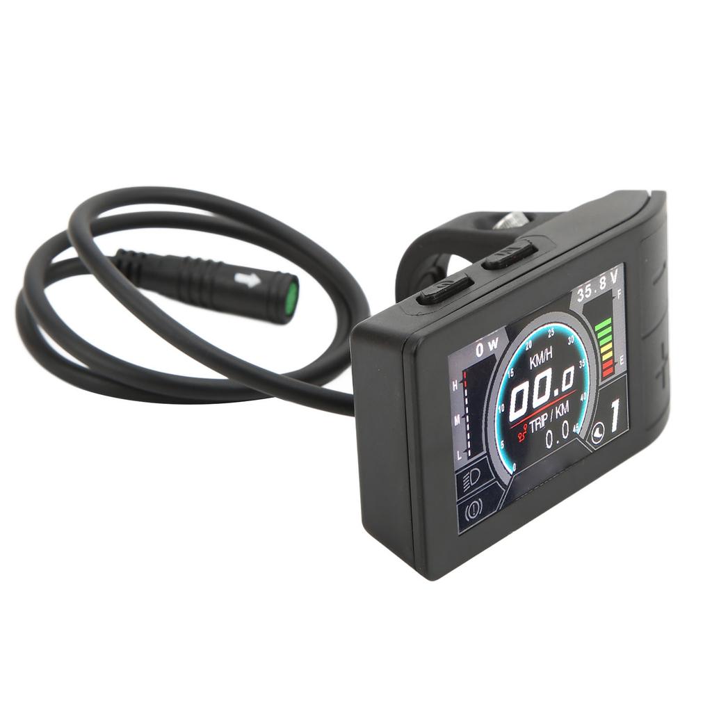 LCD Display ABS 500C Color Indicator Meter Control Panel Electric Bike Accessory for Bafang BBS01