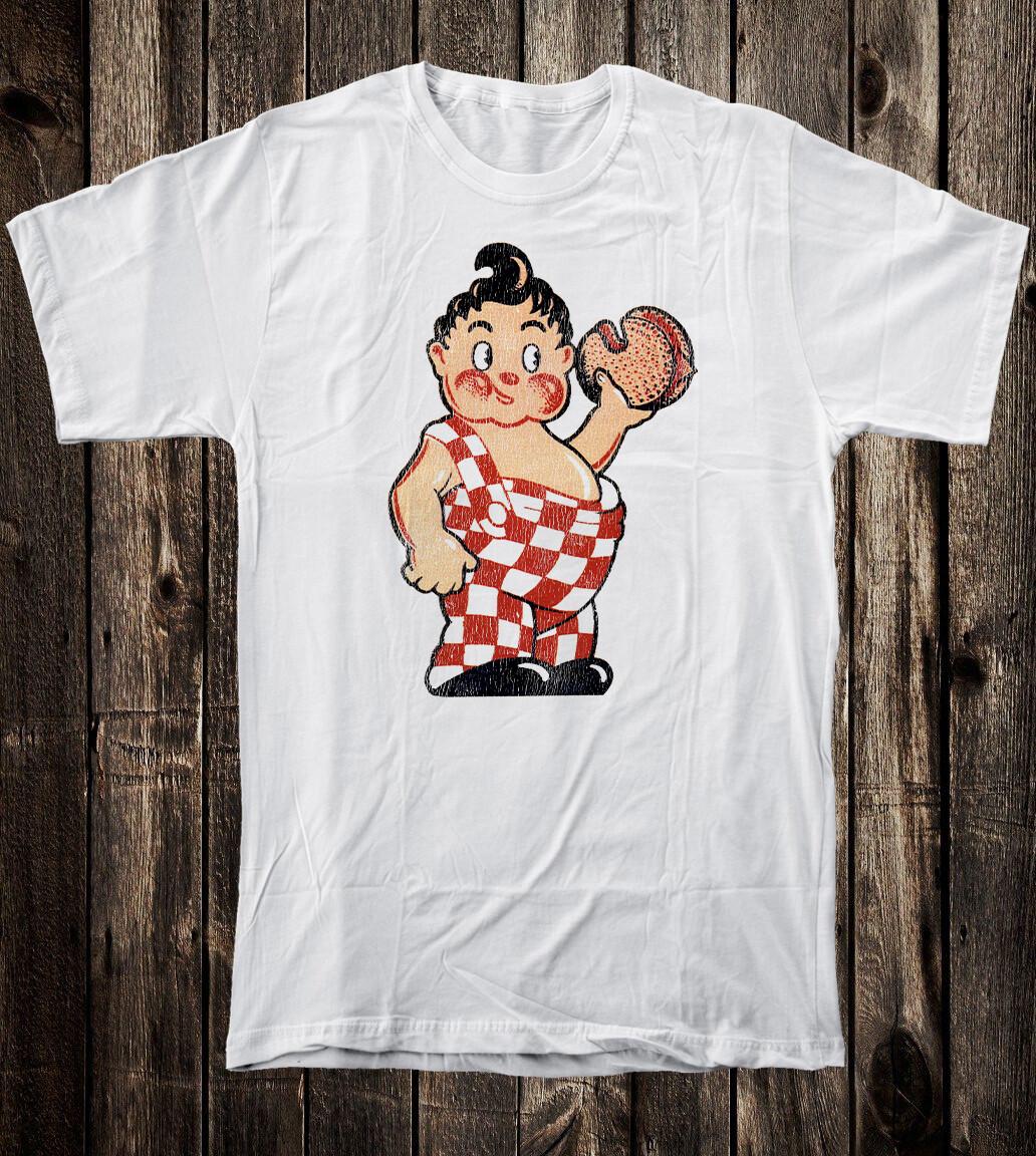 Hot Rod T Shirt Tee Nostalgia Antique Ad Art Big Boy Burger Retro M