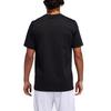 adidas T Shirts Men's Black Crew Neck Moderate Straight Fit GE4486