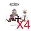 MOC Medieval Building Blocks Castle Knights Army Soldiers Warrior Accessories Warhorse Helmets Shields Armor Toy Gifts S036 DIY