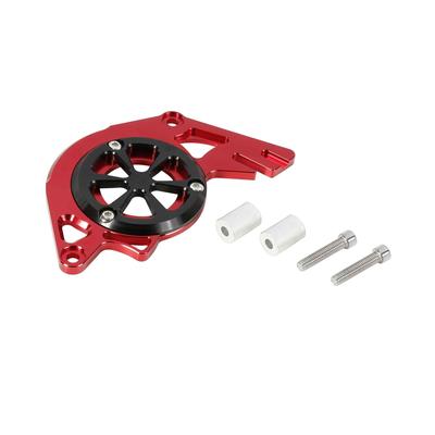 BULLSPANN Sprocket Cover Front Chain Guard Engine Cover Replacement CNC Aluminum for Motorcycle Honda