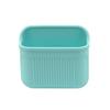 Self-adhesive Silicone Toothbrush Holder Wall Mounted Storage Box  Bathroom  Organizer