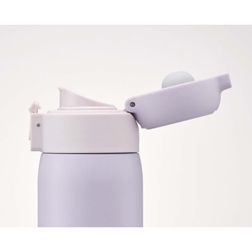 Skater Thermal/Cold Stainless Steel Mug Bottle 480ml One Touch Open Disney Rapunzel STOT5-A