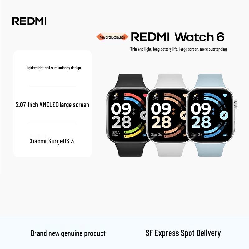 

Xiaomi Redmi Watch 6 (CN version)