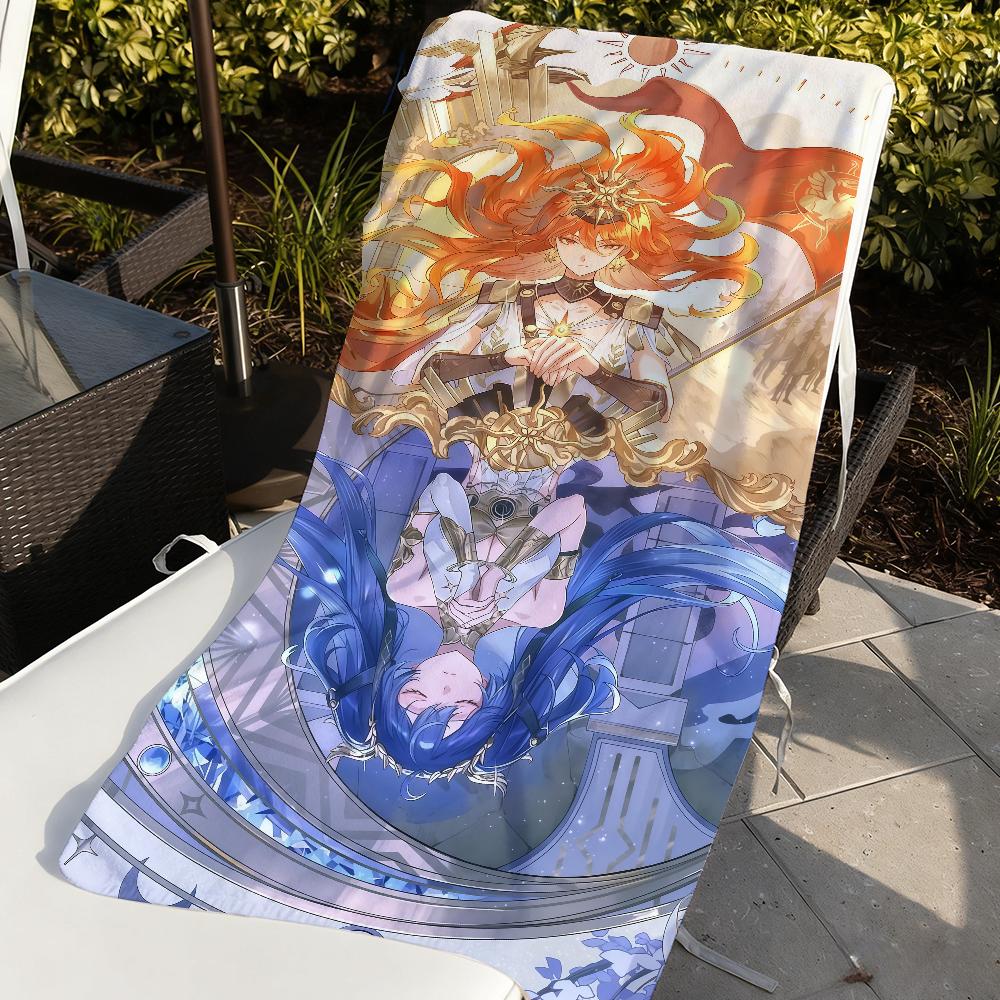 Iuno Wuthering Waves Game Towel Sports Quick Dry Travel Camping Gear Sandproof Soft Light Large Beach Towel