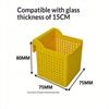 Fish Tank Water Change Dispenser, Hang-On Buffer Filter Box, Aquarium Water Flow Diffuser, Protect Aquascape From Water Impact