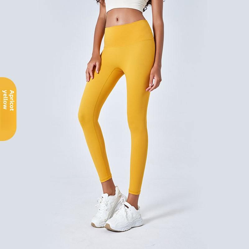 Pantaloni da yoga fitness a vita alta da donna