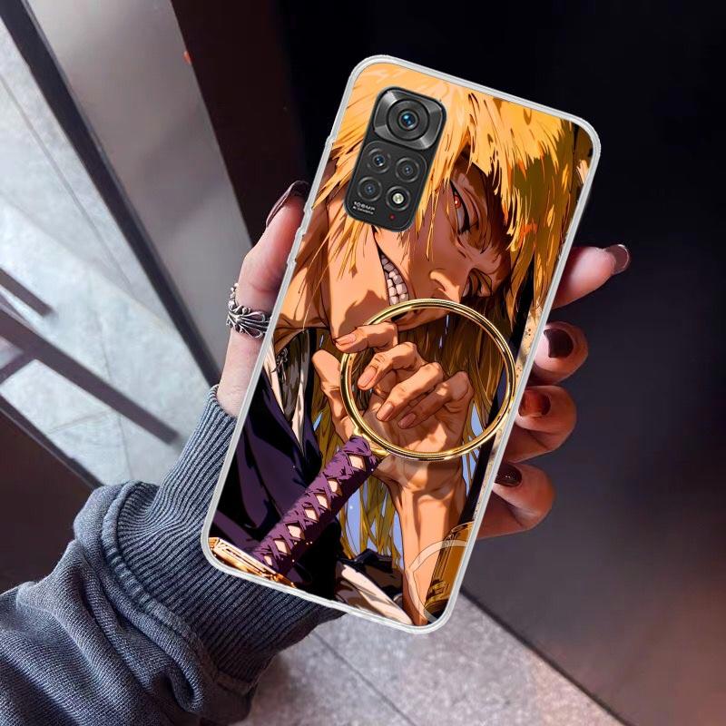 Bleach Shinji Hirako Phone Case for Xiaomi Redmi Note 15 14 14S 13 12 12S 11 Pro Plus 11E 11T 11S 10S 5G Soft Cover Fundas Redmi