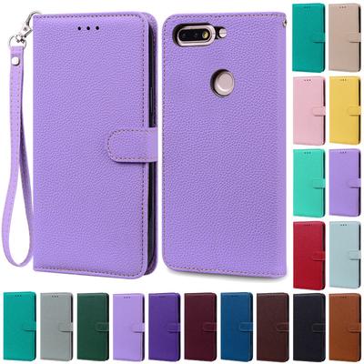 Pouzdro pro Huawei Y7 2018 LDN-L01 LDN-LX3 Vyklápěcí kožené peněženkové pouzdro pro Coque Huawei Y7 Prime 2018 Pouzdro LDN-L21 LDN-LX2 TL10 Kryt