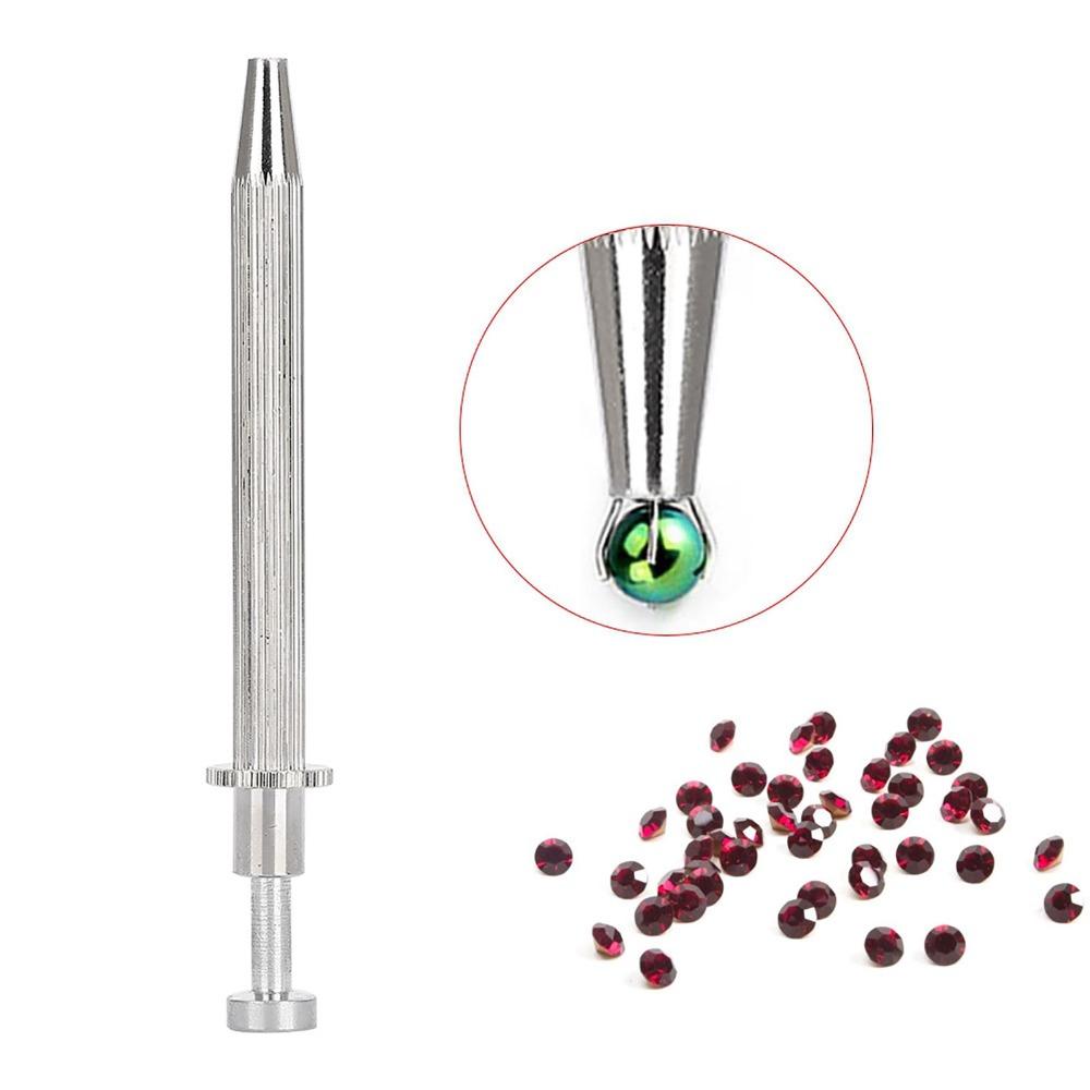 Silver Jewelry Pick Up Tool Length 11cm Gem Holder Grabber For Changing Piercing Ball
