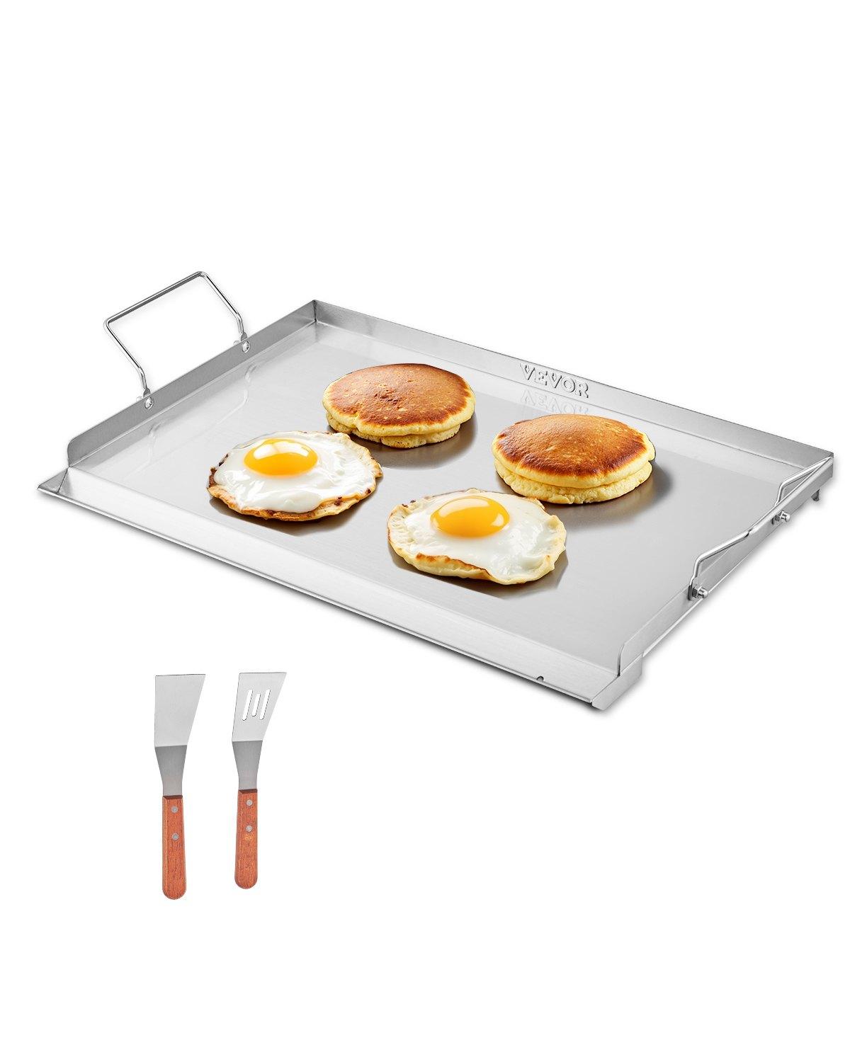 VEVOR Stainless Steel Griddle, 23x16 inch