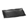 Yuteki Tenmoku Rectangular Plate Serving Plate 12.0 [37.5×26.5×3.8cm]