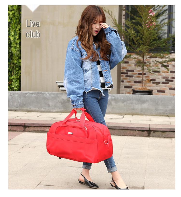 Waterproof Korean Travel Duffle Bag - Large Capacity for Business, Gym, or Wedding