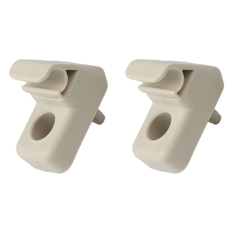 2Pcs Auto /Sun /Visor /Clip Hook /Bracket Hanger 735411088 For Fiat Grande Punto Replacement Sun Visor Clip Holder Hook