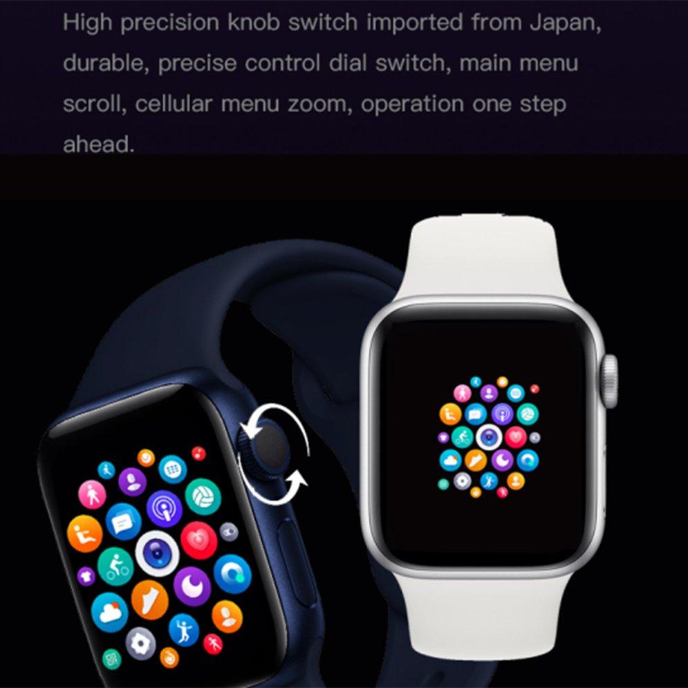 Buy T55+PRO Smart Watch Waterproof IP67 Full Touch Smart Watch Fitness  Tracker Square Bracelet Clock For Men Women at affordable prices — free  shipping, real reviews with photos — Joom