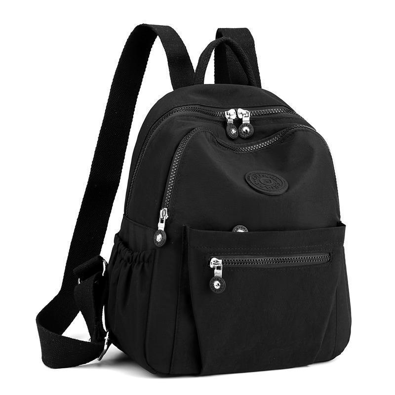 2025 Women's Nylon Backpack: Large Capacity, Stylish, Lightweight Travel & Work Schoolbag