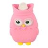 Hot Water Bottle Microwave Hting Silicone Cartoon Injection Hand Warmer Portable Cute Owl Shape 400ml