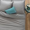 Pillowcase 50 X 70 Cm, Gray Cotton