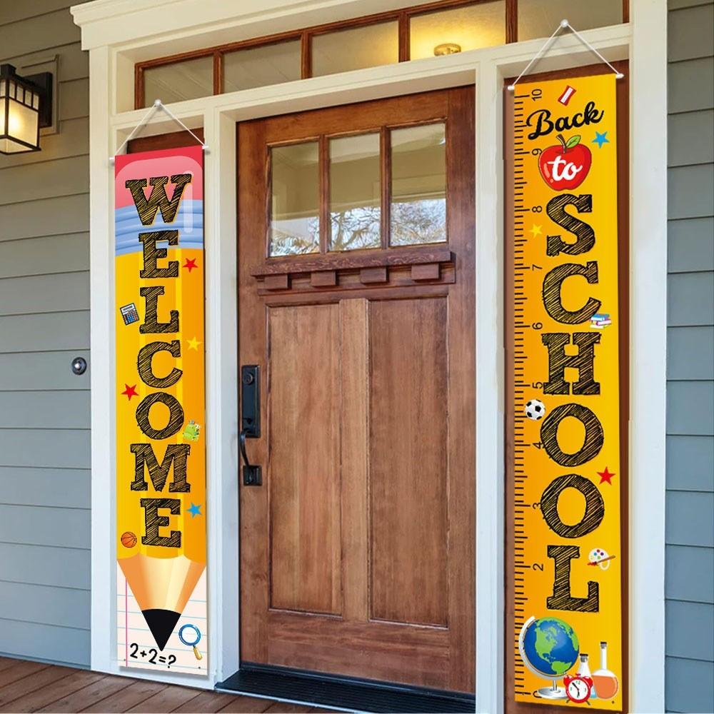 School Party Return Venue Decor Background Door Curtain For Celebrations Props