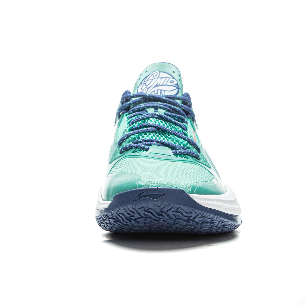 Li Ning Light Speed 3mid Basketball Shoes Men's Low top Pool Blue/Deep Sail Blue ABPV019-6