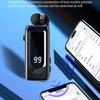 D70Pro Lavalier Business Bluetooth 5.4 Earphones Talk/Music Time 36 Hours LED Digital Display With Mic Noice Cancelling Headset