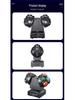 Double Ball LED Phantom Color Moving Head Light Bar with Voice Control & Seven-Color Rotating Strobe for Stage and KTV Atmosphere