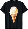 Ice Cream Themed T-Shirt for Adults and Kids - Fun Costume Top