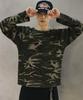 SCALLYWAG Camo Raglan Long Sleeve [Green]