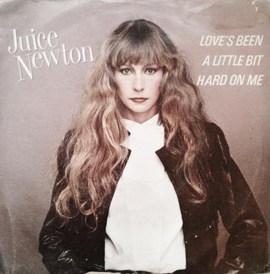 7inch Record JUICE NEWTON  Loves Been A Little Bit Hard On Me CL249 Capitol Records 1982 UK Rock Used