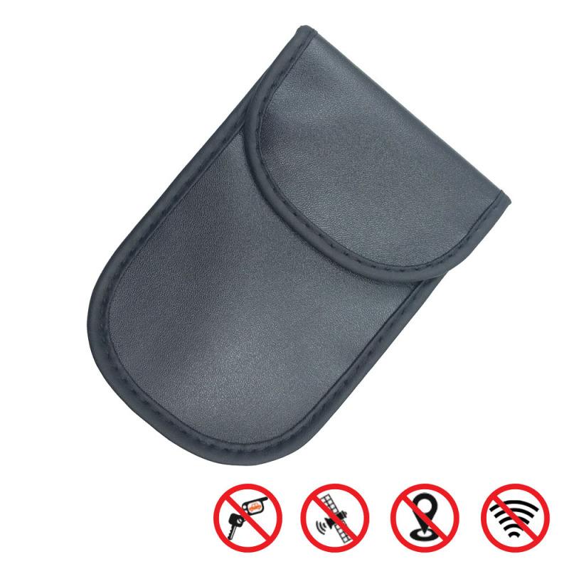 Samochód Key Signal Blocker Case Faraday Cage Fob Pouch Bezkluczowa torba blokująca RFID