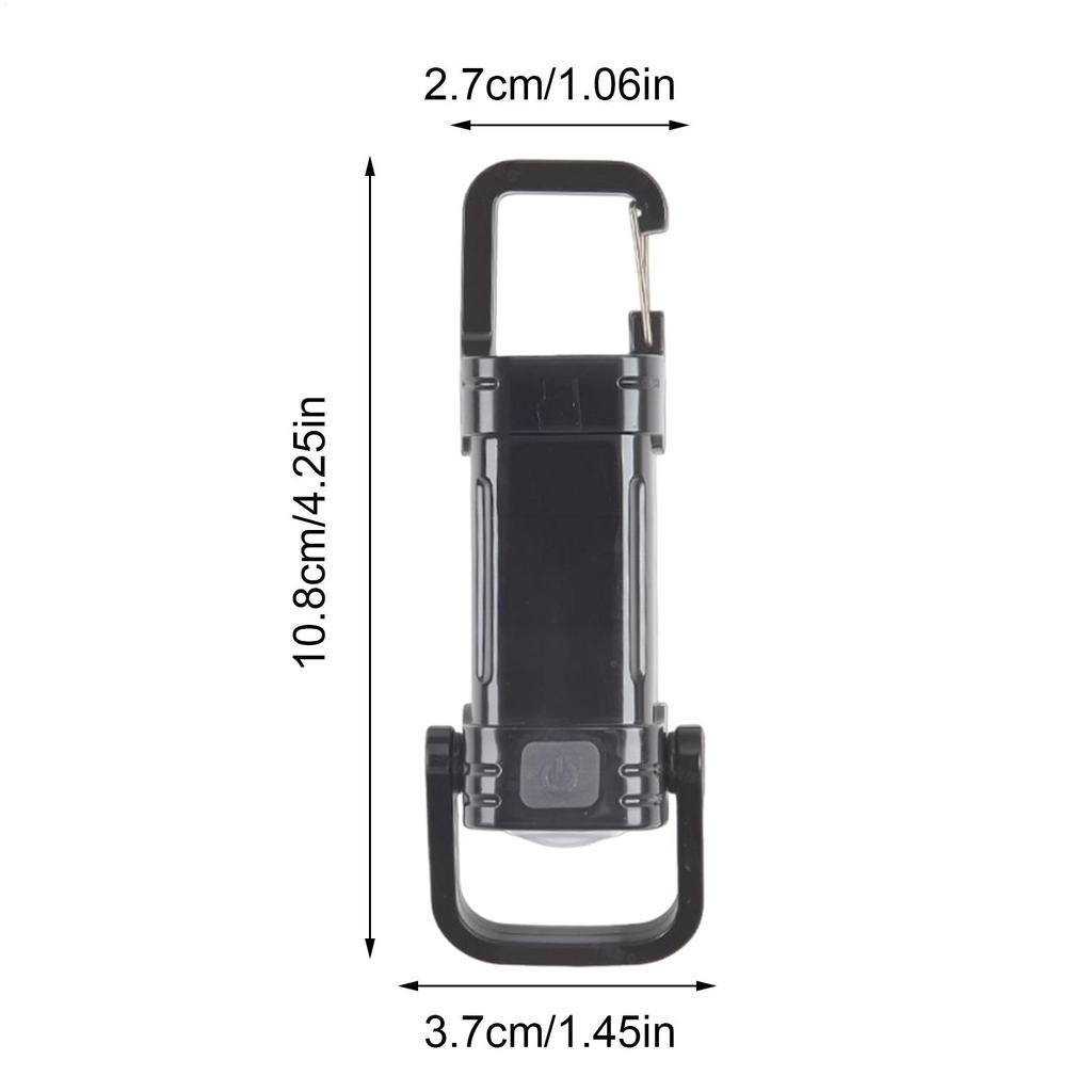 Keychain Light Portable Dimmable Lamp Rechargeable Keychain Flashlight For Camping Running Night Work Outdoor Dorm College