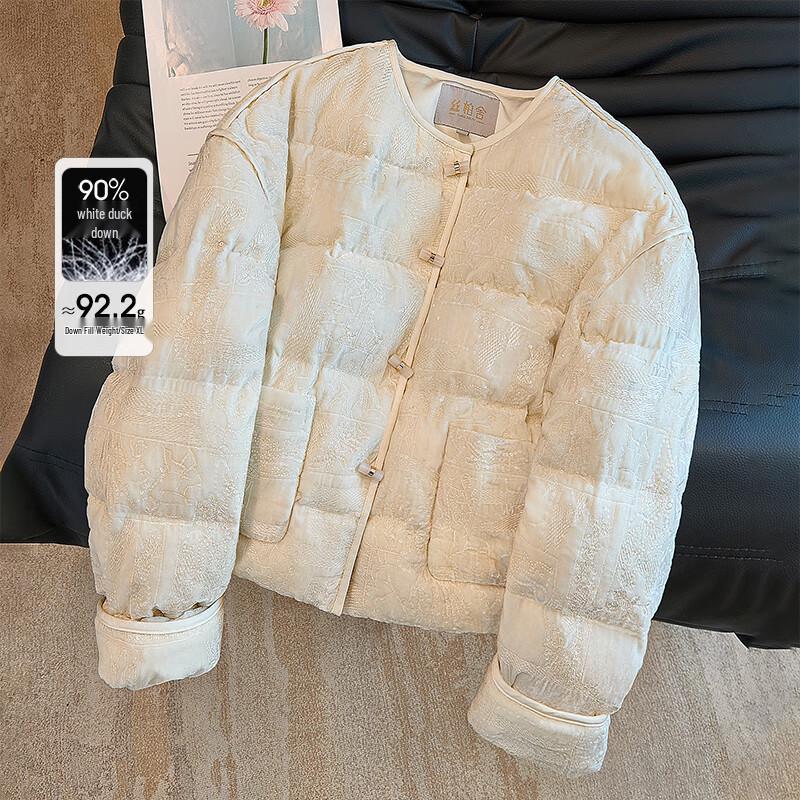 

Женский пуховик жаккардовый в новом китайском стиле Sibaishe L