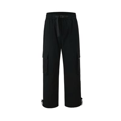 SYOKYO Men's Warm Wide-Leg Down Pants, Oversized, Thick, and Warm for Mountaineering, Sports, Outdoor Activities, and Camping (JP, Alphabet, M, Black)