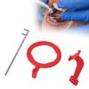 Dental X Ray Film Positioner Holder Professional Intra Oral X Ray Film Positioning System Kit Red