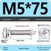 304 Stainless Steel Phillips Round Head Screw with Flat Washer M3/M4/M5/M6