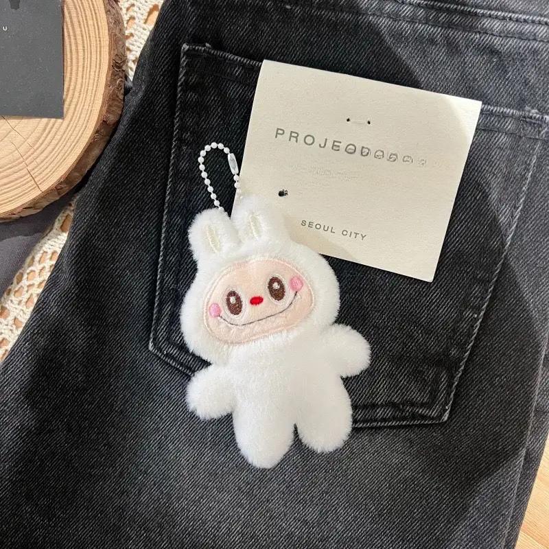 

Мультяшная плюшевая кукла Лабубу, брелок, школьный рюкзак, кукла, девочка, мальчик, подарок, игрушки