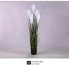 Solar LED Fiber Optic Reed Lamp for Outdoor Landscaping