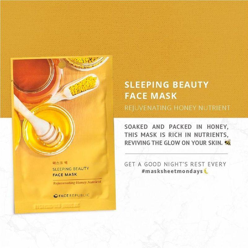 Face Republic - Sleeping Beauty Face Mask - 7 Types