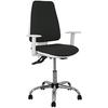 Chaise De Bureau - PIQUERAS Y CRESPO - 1014ASB840B5CRRP - Noir - Réglable En Hauteur - Simili