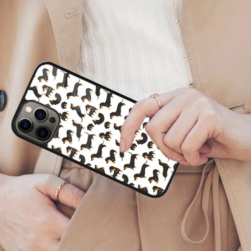 

Cute Dachshund Dog Hot Magnetic Phone Case For APPLE iPhone 17 Air 16 14 13 12 Pro Max 15 Plus Wireless Charge MagSafe Cover iPhone 13mini