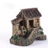 Realstic 1 pcs DIY Crafts Tradiational House Model Scene Statue Bonsai Decor Figurines