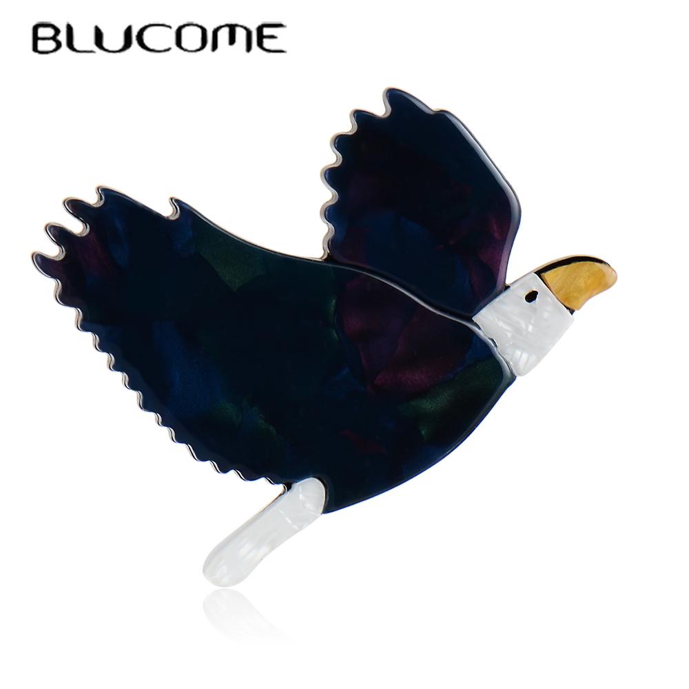 

Blucome новый дизайн акриловая брошь в виде животного реалистичная милая мультяшная птица в форме для женщин и детей рубашка сумка булавка для хиджаба