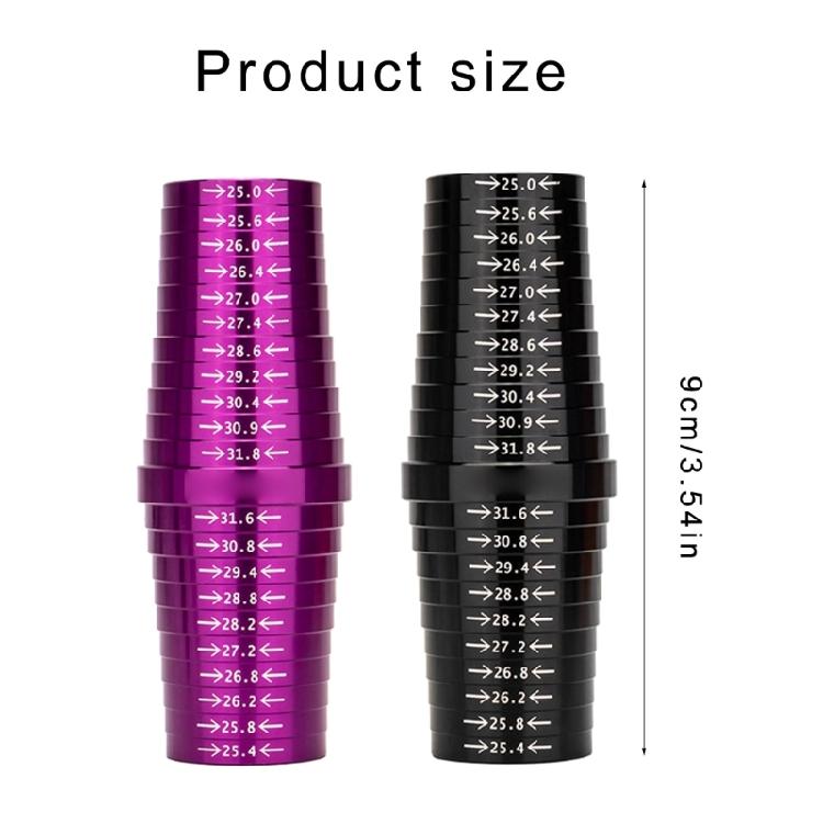 Bicycles Seats Tube Seatpost Measuring Tool Seats Tube Bicycles Seatpost Measuring Tool Aluminum Alloys Seatpost Gauges