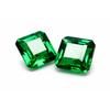 Natural Tsavorite Garnet Square Cut Green 20Ct Making Jewelry Gemstone
