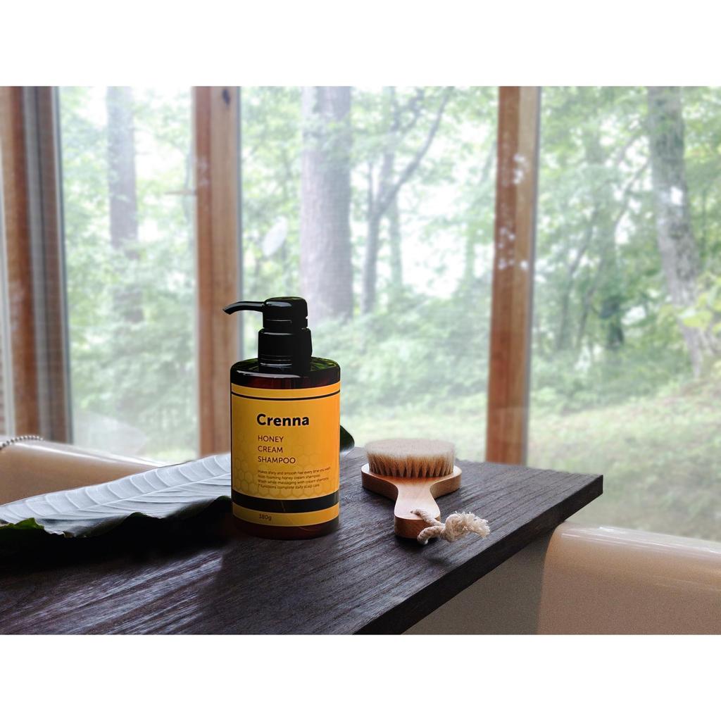 Crenna Honey Cream Shampoo (Bottle) (380g)