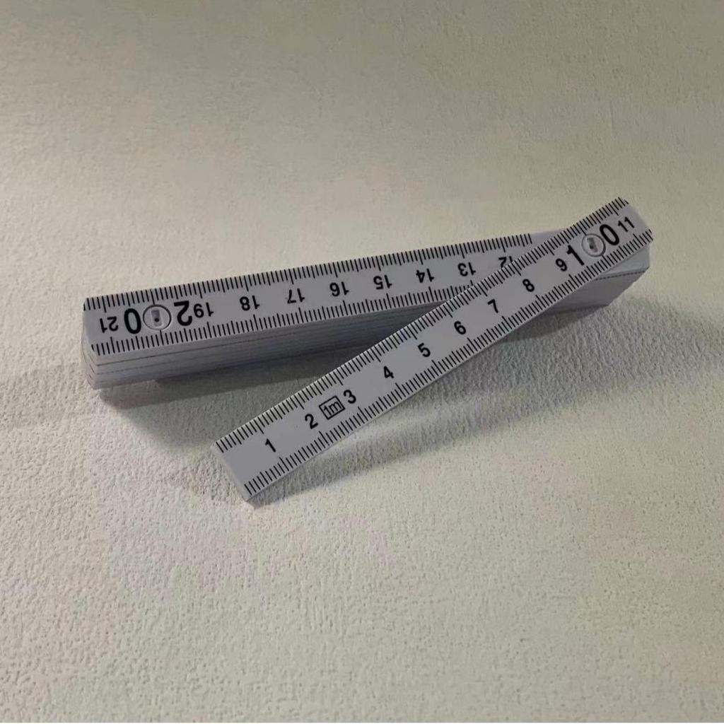 1.1m Eco-Friendly 10-Fold Plastic Folding Ruler: Ideal for Advertising and Promotional Gifts