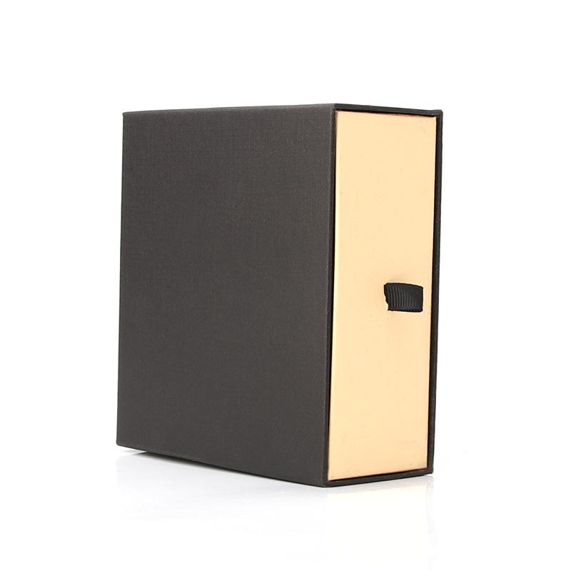 Men's and Women's Belt Packaging Box Set with Drawer and Black Nail Punch.